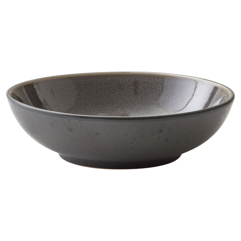 Bitz Living Pasta Bowl 20cm Black Grey Bitz